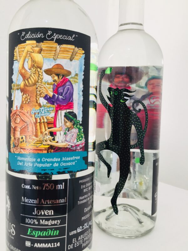 9 Espíritus Mezcal - Grandes maestros del Arte Popular de Oaxaca - Edición Especial -José García Antonio - Mezcal edición Limitada